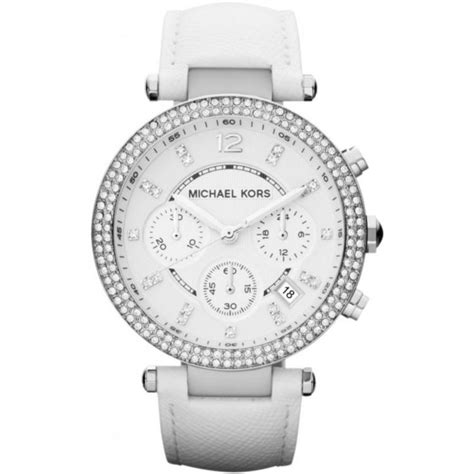 michael kors women's mk2277|Michael Kors Watch Women's Chronograph Parker White .